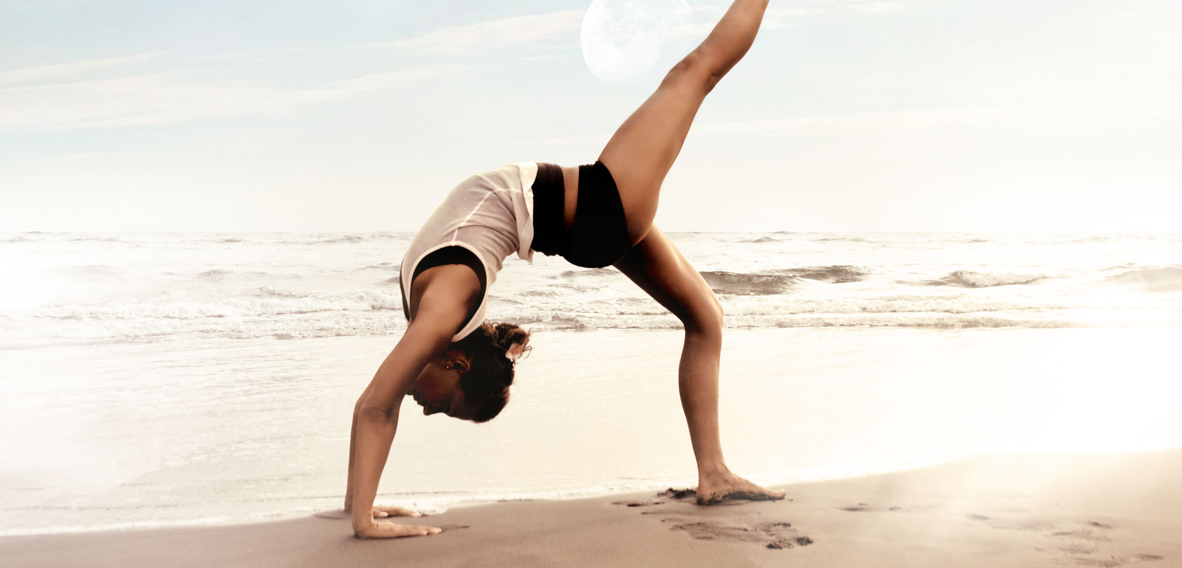 Yoga at Alex Beach Pose